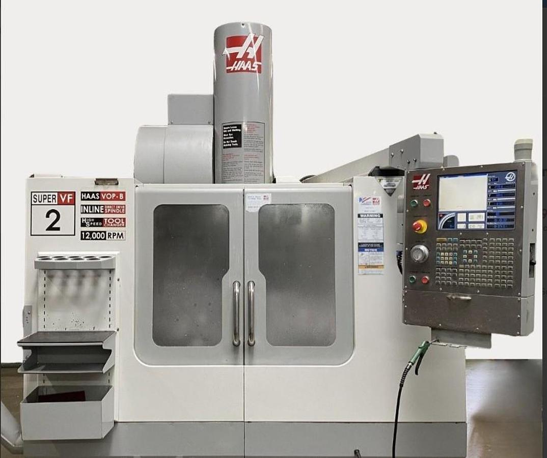Used 2006 Haas VF2SS with 4th Axis Drive ONLY, Remote Jog Handle, Chip Auger, Programmable Coolant Nozzle