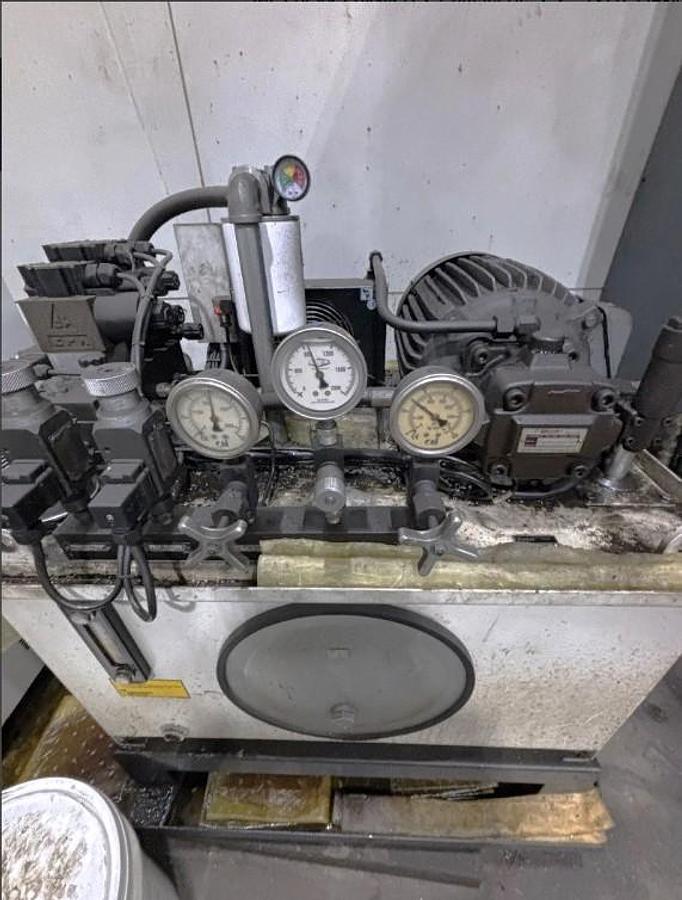 Used 2015 Visionwide NF-3226 Bridge Style VMC with Tool & Part Probing, 1000 PSI TSC, Chip Conveyor, Chiller Unit