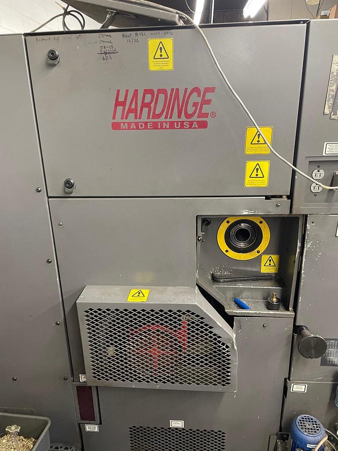 Used 1995 Hardinge Conquest T42 with Parts Catcher, Collet Chuck, Tailstock