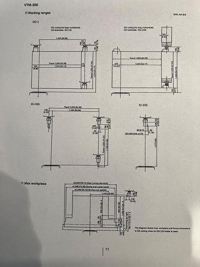 Used 2011 Okuma VTM-200YB