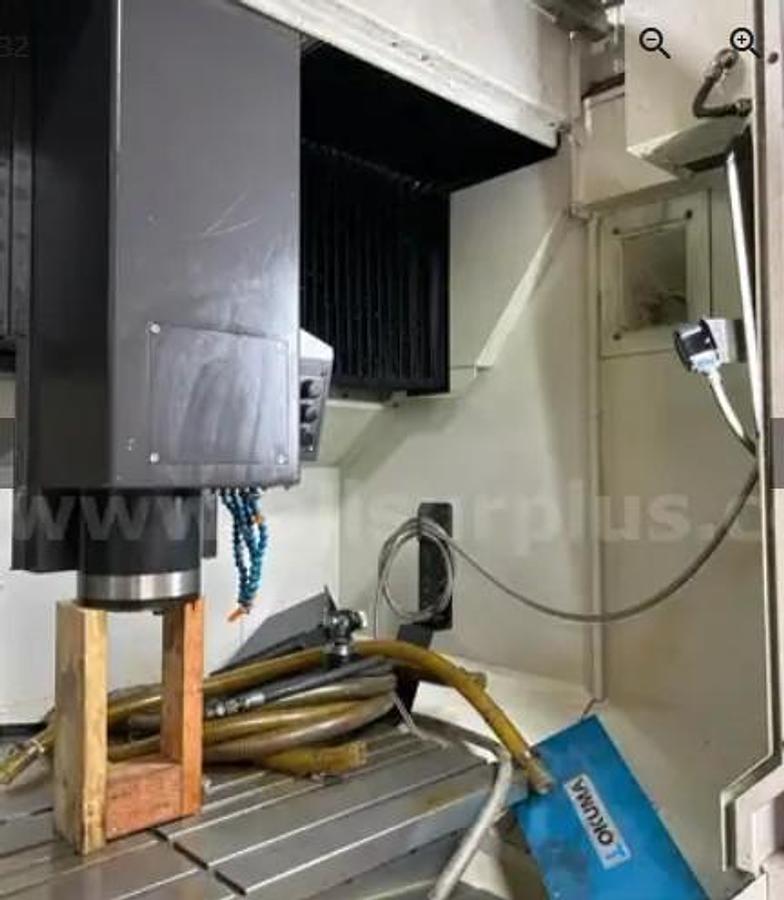 Used 2019 Okuma Genos M560-V with Chip Conveyor, High Pressure Coolant, Tool Probe