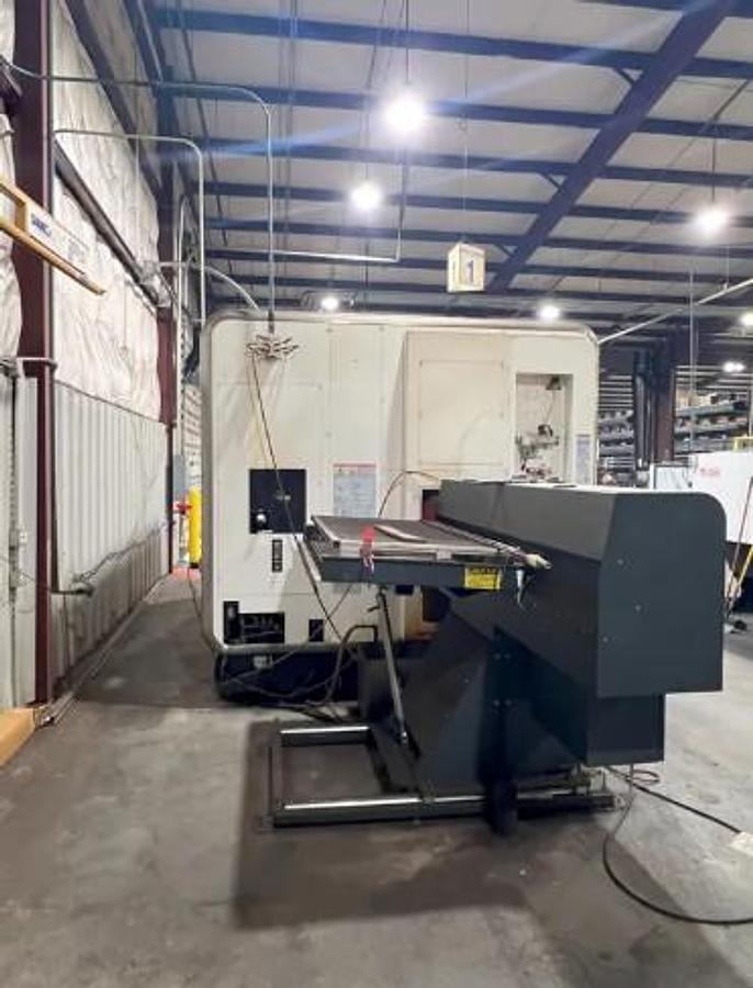 Used 2017 Mazak Integrex i-400ST with Barfeed, Dual Spindles, Y Axis, B Axis, C Axis, Lower Turret