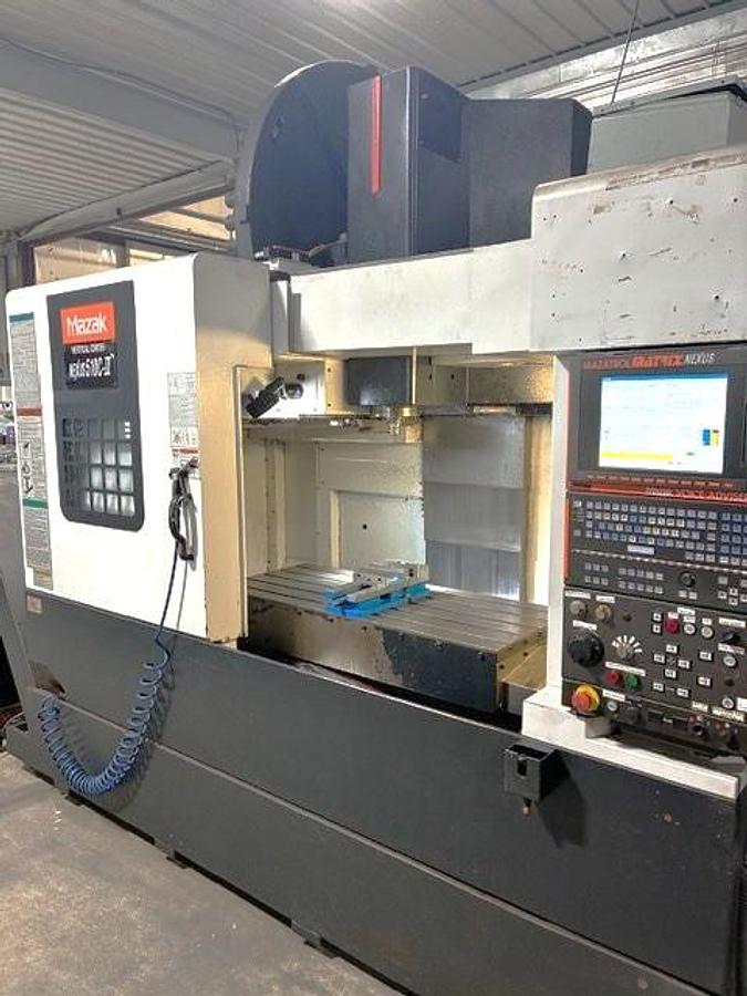 Used 2009 Mazak Nexus VCN 510C/40 II with Chip Conveyor, 48 Station Side Mounted ATC, CAT 40, 12,000 RPM, ONLY 2,201 CUT HOURS!!