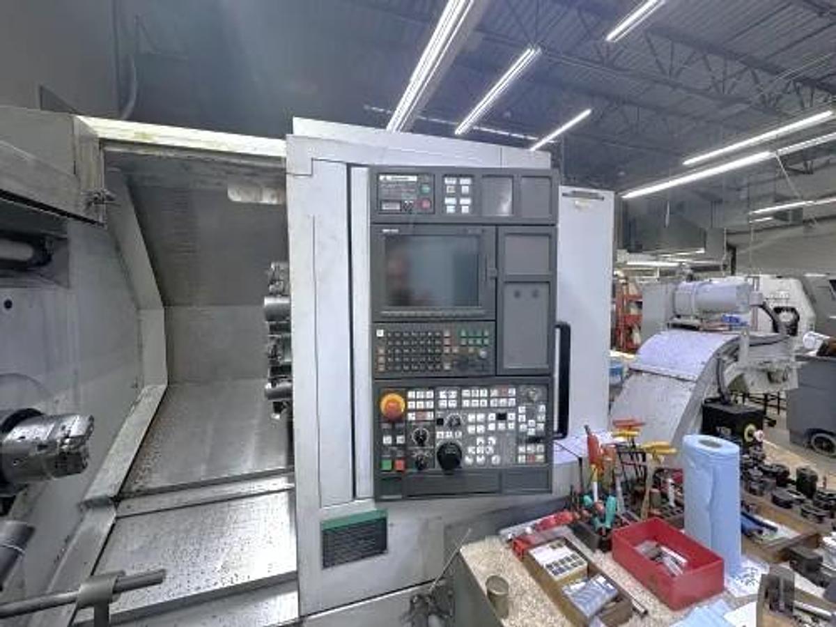 Used 2005 Mori Seiki NL-1500/500 with Chip Conveyor, 6" Hyd Chuck, 2" Bar Capacity, Tool Probe, Parts Catcher, Tailstock, MSX-850 Control