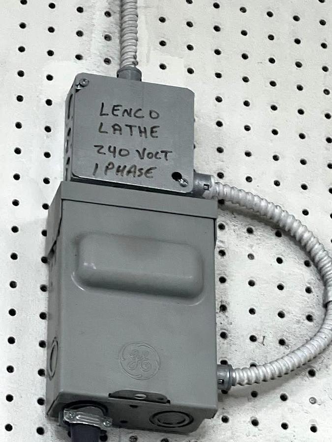 Used 2013 Lenco M210 Wheel Turning Lathe with Chuck, Single Phase Power, Maintenanced in 2024