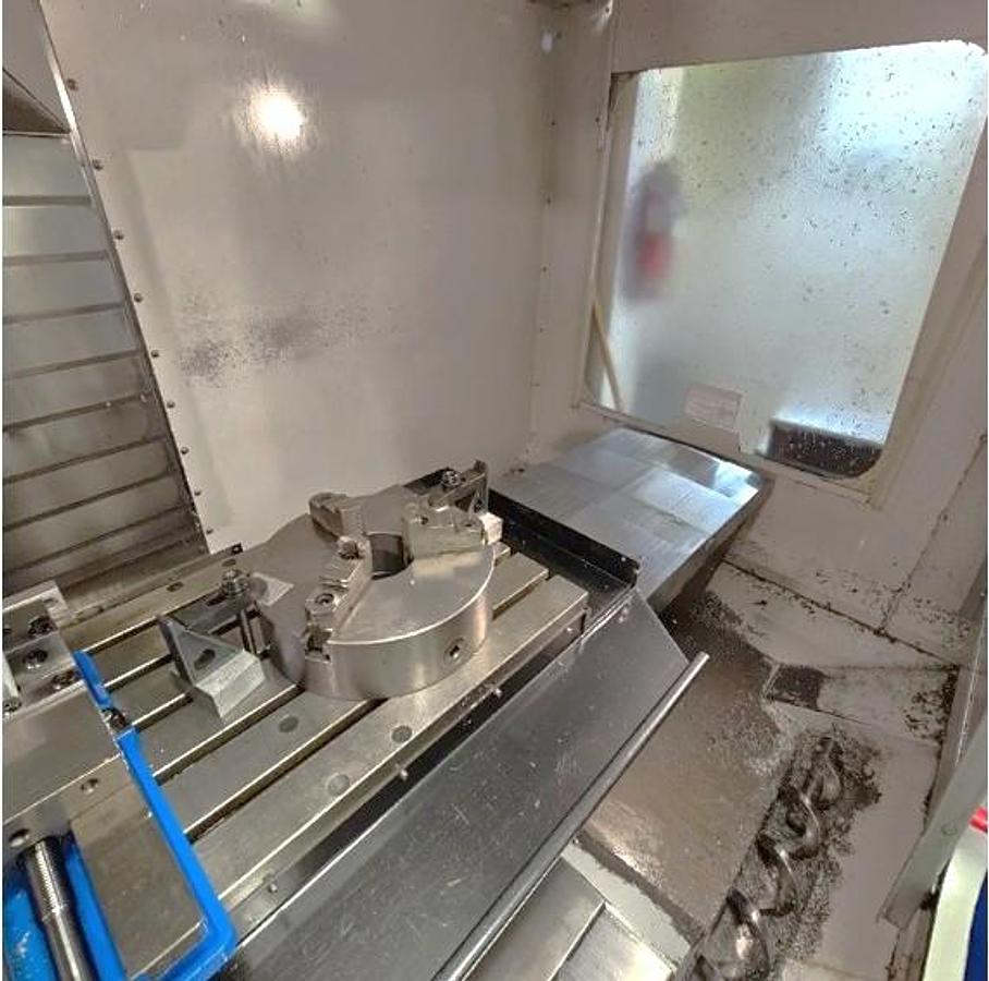 Used 2004 Haas VF4SS with Haas HRT-A6 4th Axis Rotary Table, Coolant Thru Spindle, PCool, Auger and more 