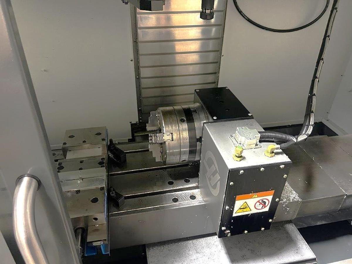 Used 2024 Haas VF-2SS w/ Haas HRT-210 Rotary Table, Probing, Coolant Through Spindle, High Speed Machining, Auger, Pcool