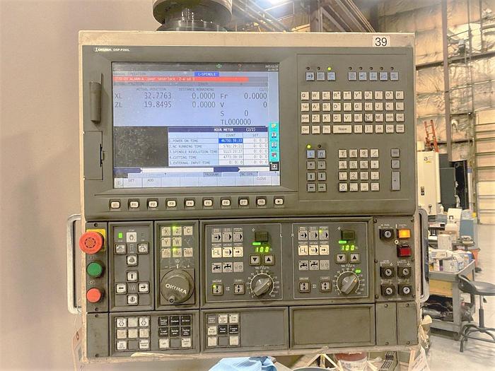 Used 2008 Okuma 2SP-V80 Twin Spindle VTL