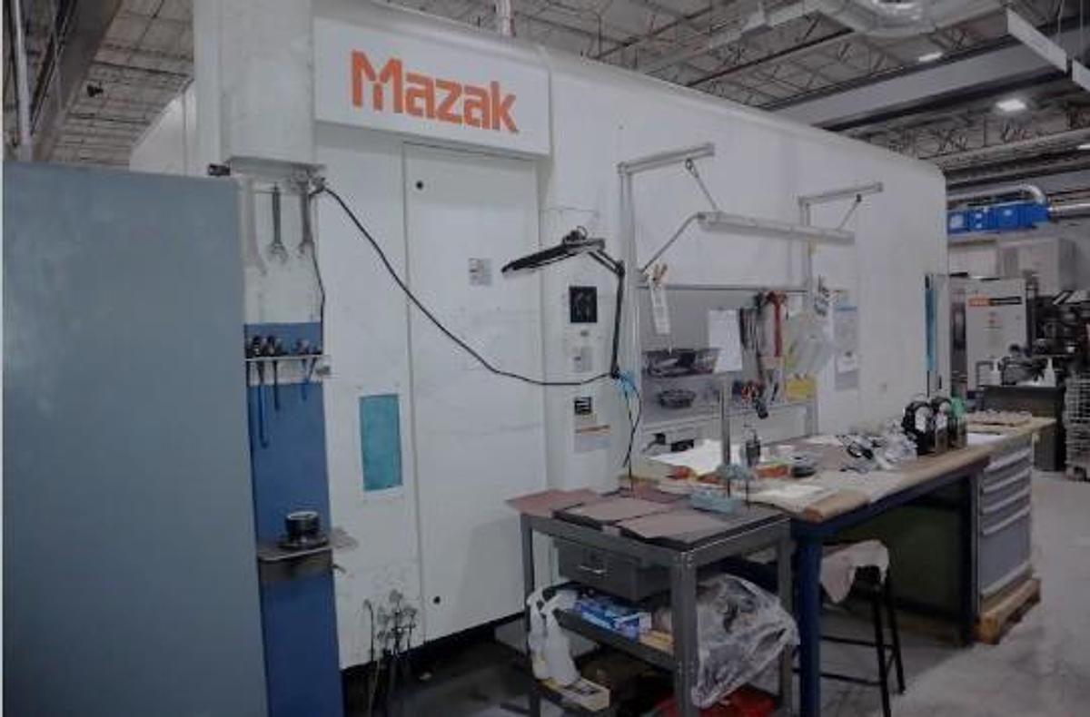 Used 2011 Mazak Integrex i-200ST/1500 with Subspindle, Lower Turret, 36 Station ATC, Mazatrol Matrix 2 Control