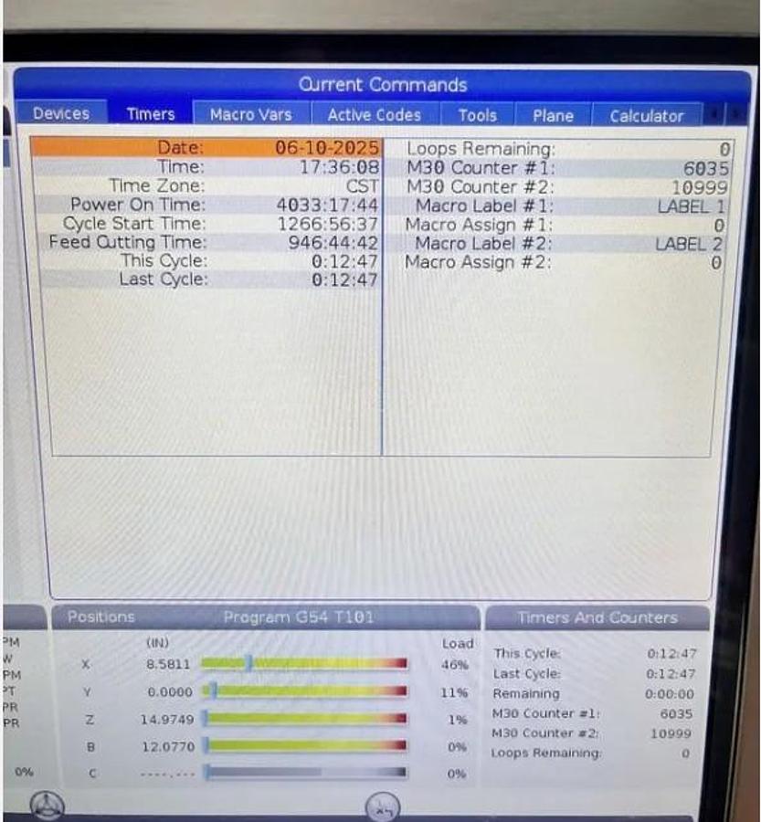 Used 2019 Haas ST-20Y with Subspindle, Milling, Y Axis, Chip Conveyor, 24 Station BMT65 Turret