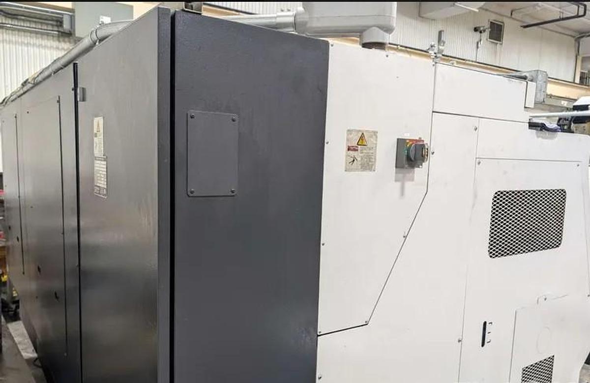 Used 2005 Mazak Nexus QTN 300/1200 with Chip Conv., 3" Bar Cap., 10" Chk, Tailstock, Tool Presetter, Fusion 640T Nexus Control