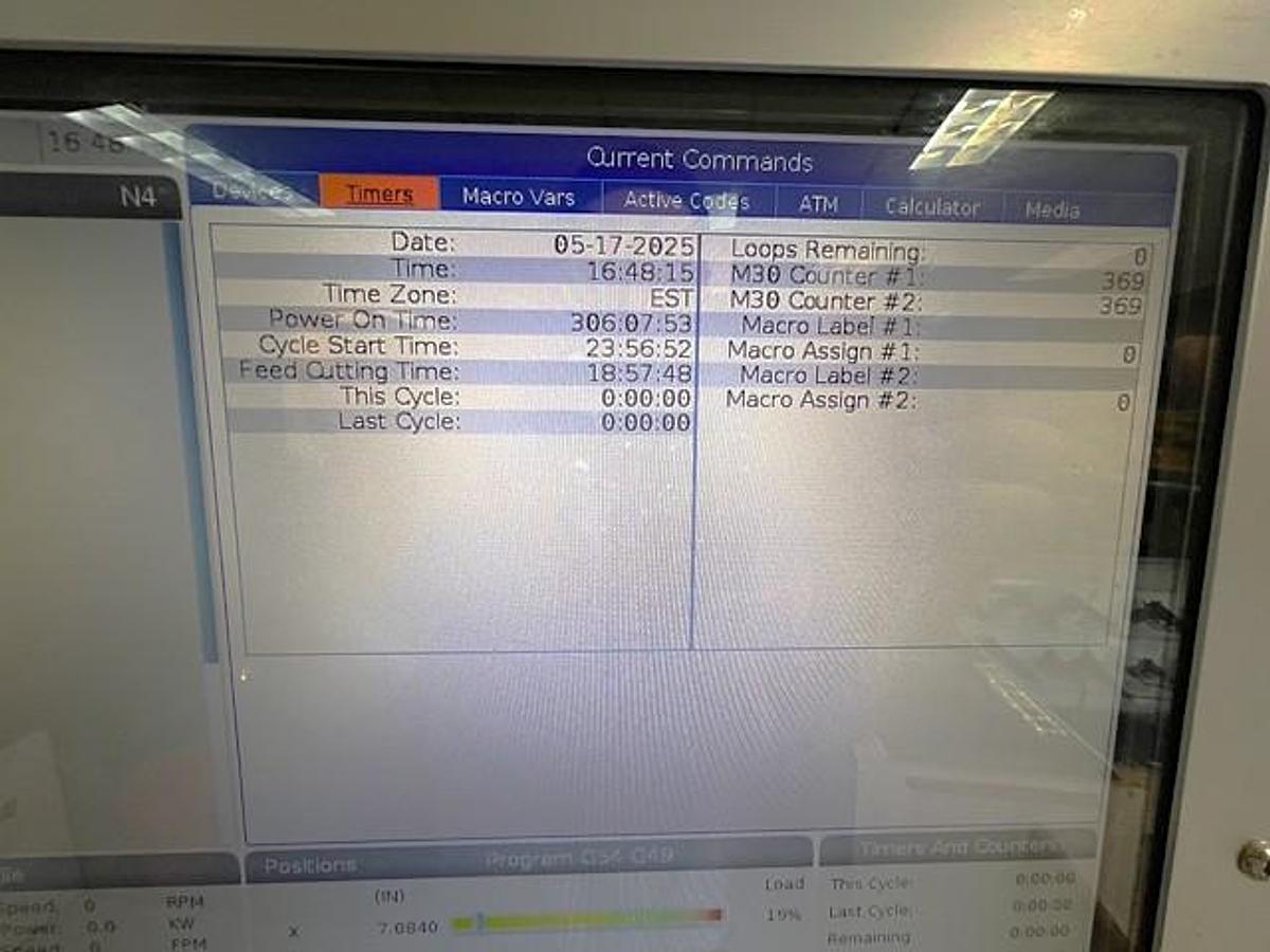 Used 2020 Haas CM-1 Compact Mill with 20 Station ATC, 30,000 rpm, ONLY 19 FEED CUT HOURS