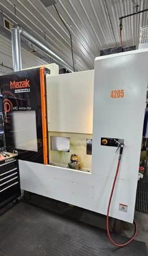 Used 2018 Mazak VC-500A-5X with 5 Axis Machining, 2 Pallet Changer, 60 Pos. ATC, Coolant Thru Spindle, Tool & Part Probing