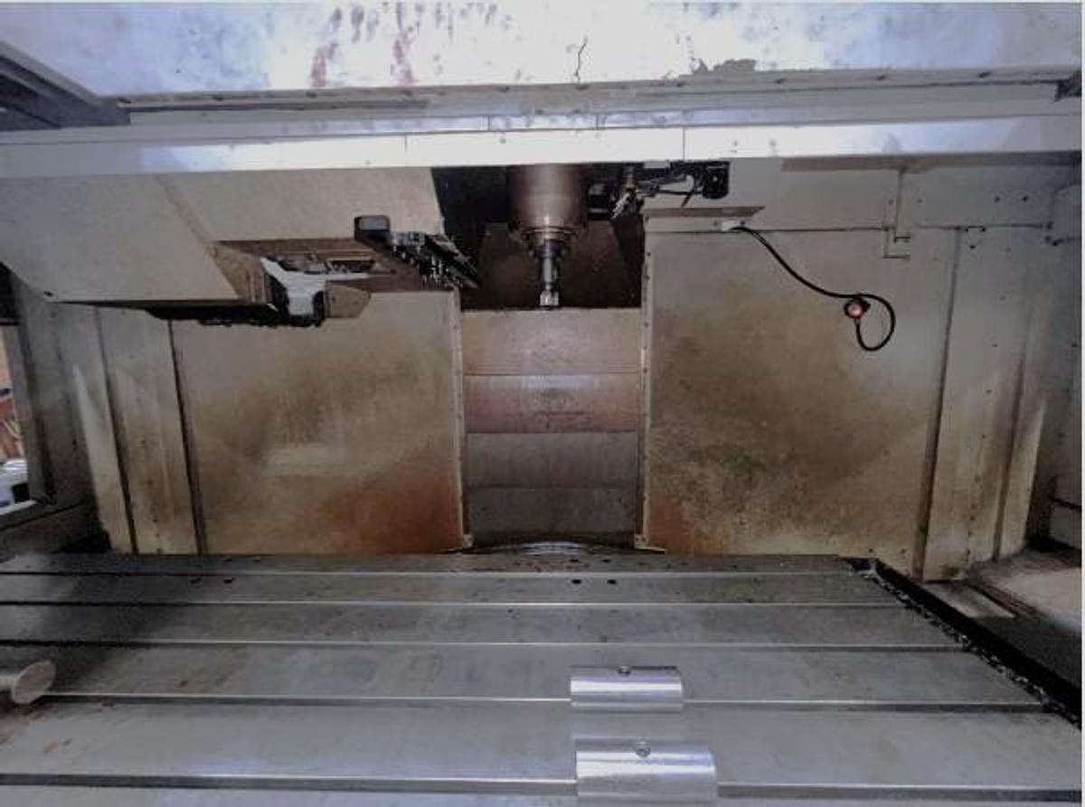 Used 2012 Haas VF-7/50 with Coolant Thru Spindle, Probing, CAT 50 Tpr, 4th Axis Drive, 7500 RPM 