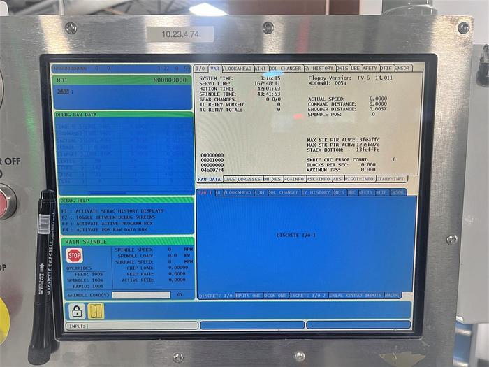 Used 2012 Haas VF2TR with 30k RPM Spindle and TR160 Trunnion Table