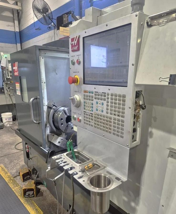 Used 2022 Haas ST-35Y with C Axis, Y Axis, 12" Chuck, 4" Bar Cap., Tailstock, Chip Conveyor, Tool Presetter