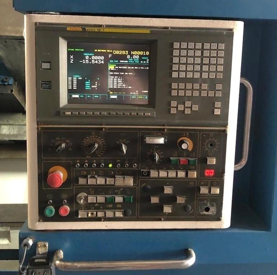 Used 2006 Explorer SA45-V22/2200 CNC Big Bore Lathe with 21.06" Bore, 