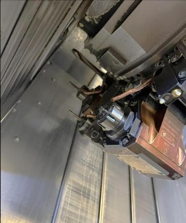 Used 2016 Doosan Puma TT1800SY with Twin Spindle/Twin Turret, Y Axis Mill Turn Lathe, ATS MD-565 Barfeed, Chip Conv., Parts Catcher