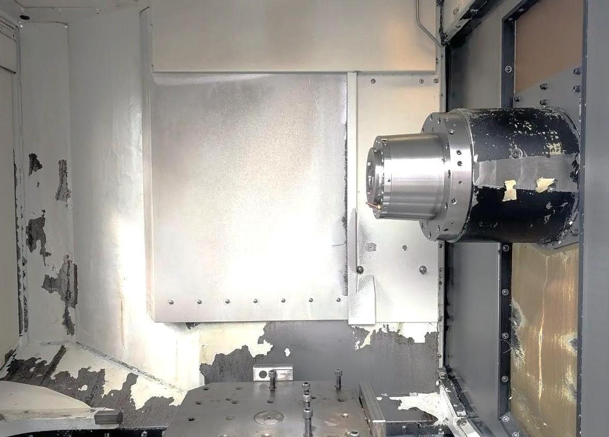 Used 2014 DMG Mori NHX4000 with 1 Degree Pallet Index, Chip Blaster Hi Press CTS, 12,000 RPM, 60 Station ATC, 12,000 RPM, Chip Conveyor