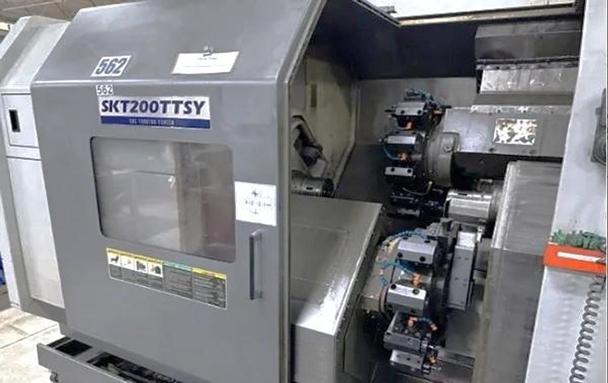 Used 2012 Hyundai-Kia SKT250TTSY Fanuc 18i-TB