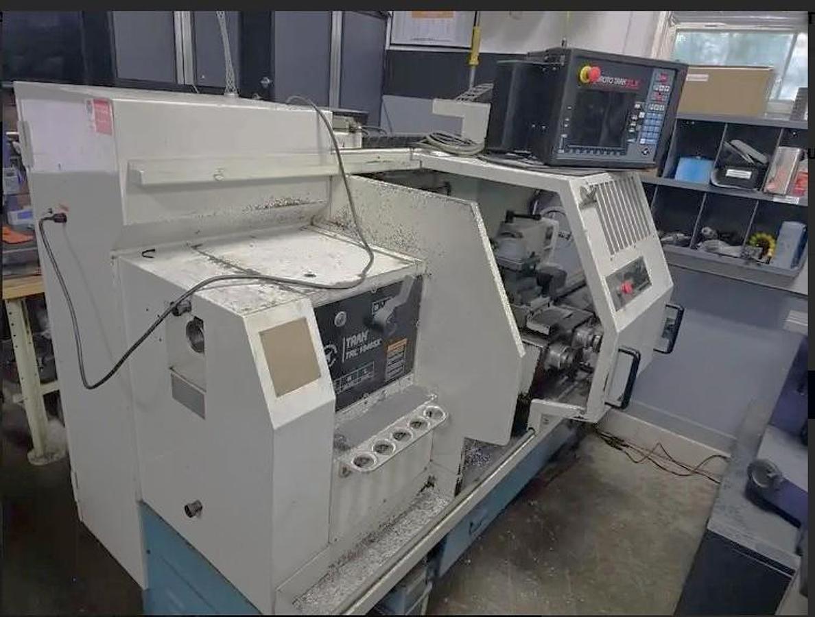 Used 2007 Southwestern Industries TRAK TRL 1840SX with 10" Chuck, 4 Pos. Indexable Turret, Steady Rest, 3 Speeds, SLX Control