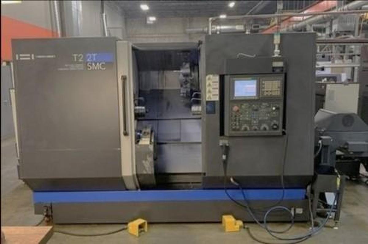 Used 2013 Hwacheon T2-2T with Twin Spindle, Twing Turrets, Live Milling/Drilling, Parts Catcher & Conveyor, Chip Conveyor, Fanuc 0i-TD