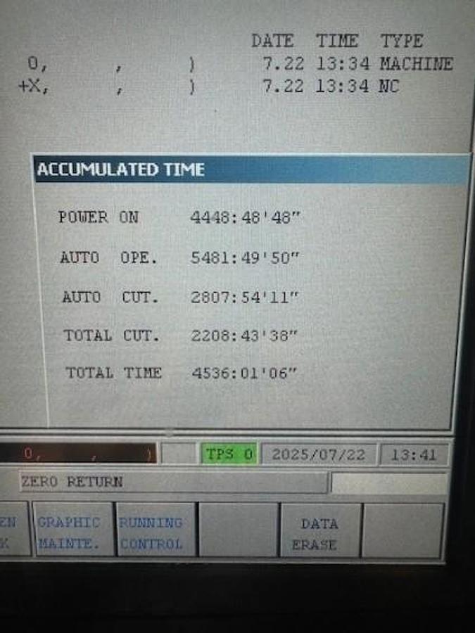 Used 2007 Mazak Powermaster 3000U  w/ 10.2" Bore, (2) 18" 4 Jaw Manual Chucks, Chip Conveyor, Tailstock