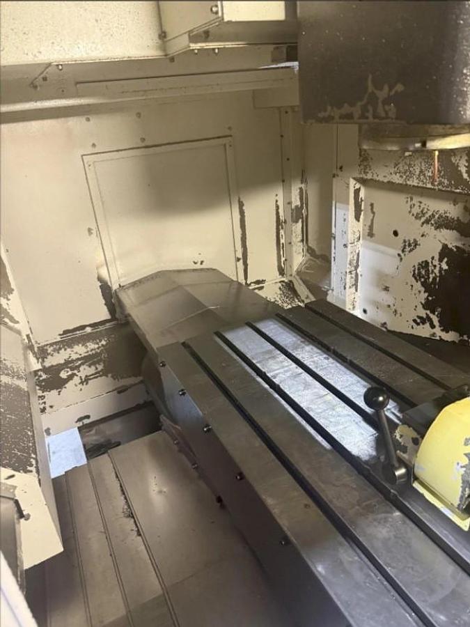 Used 2006 Mazak Nexus VCN 510C with Nikken 4th Axis, Coolant Thru Spindle, Tool Probing, Chip Conveyor