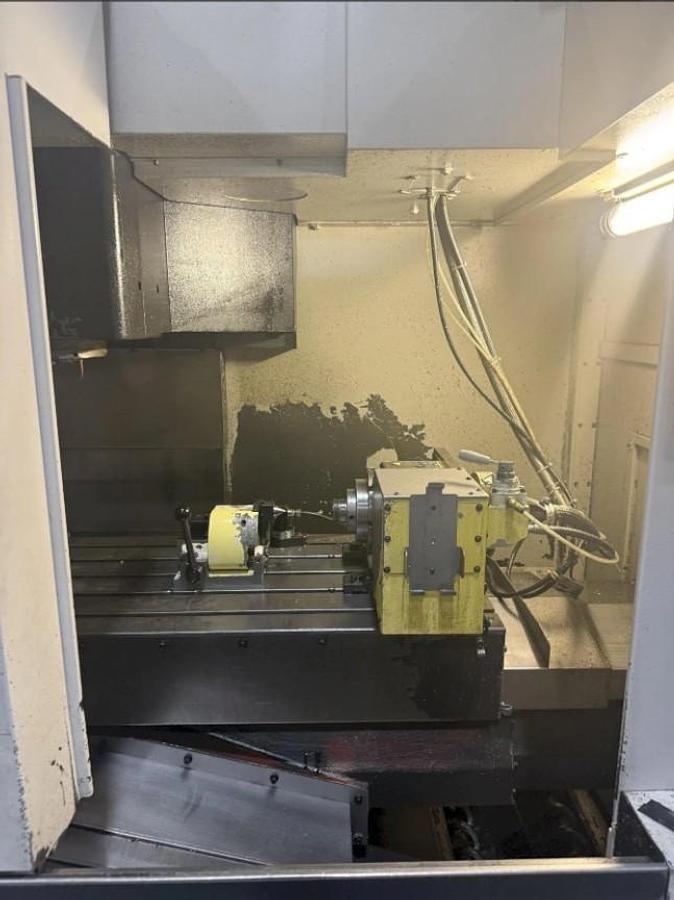 Used 2006 Mazak Nexus VCN 510C with Nikken 4th Axis, Coolant Thru Spindle, Tool Probing, Chip Conveyor