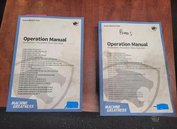 Used 2020 Doosan Puma 2600S Lathe with Subspindle