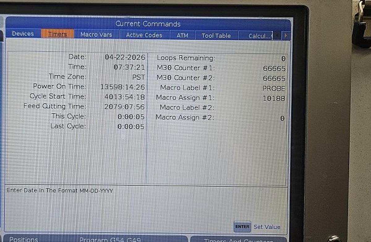 Used 2019 Haas VF-2SS