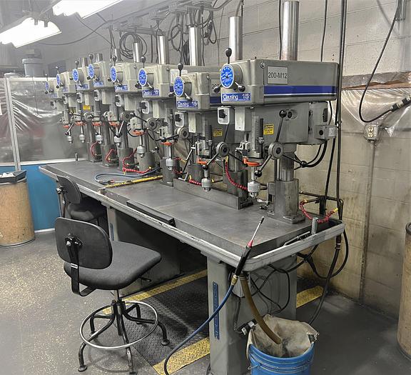 Used 2007 Clausing Clausing 15 (8) Spindle Drill Press