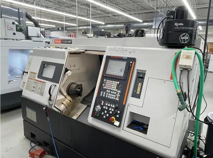 Used 2004 Mazak Nexus QTN 200 MY with Milling, Y Axis, Chip Conveyor, Tailstock, Tool Presetter, 8" Chuck, 2" Bar Capacity