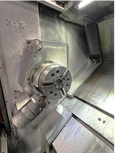 Used 2013 Mazak Quick Turn Smart 250 w/ Chip Conveyor, 10" Hyd Chuck, Tailstock, Tool Eye