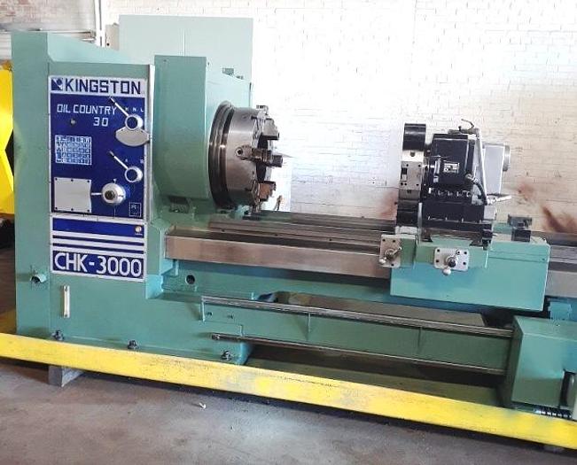 Used 2002 Kingston CHK-3000 w/ 12.5" Bore, Steady Rest,