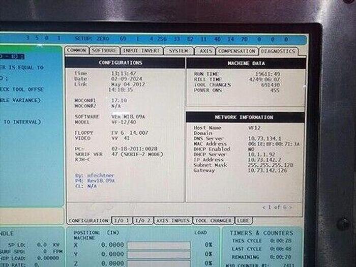 Used 2012 Haas VF-12/40