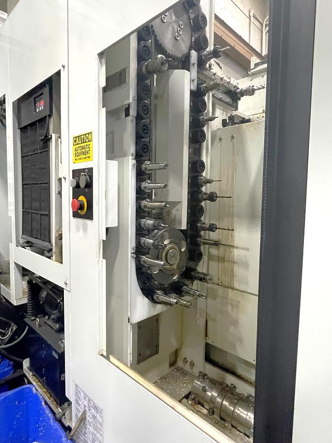 Used 2017 Kitamura HX-250iG w/ 4th Axis Rotary Table, HSK40 Taper, Probing, Coolant Thru Spindle