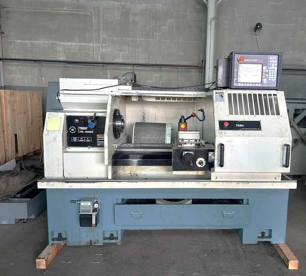 Used 2012 Southwestern Industries TRAK TRL 1840SX with Tailstock, Tool Post, Geared, SLX Series Control