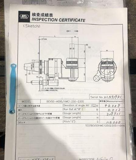 Used 2000 Toshiba TMF-10 w/Live Tooling
