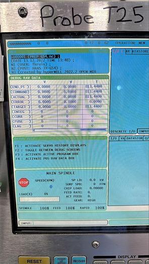 Used 2008 Haas VF-6/50