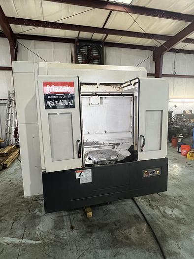 Used 2008 Mazak Nexus HCN 4000-II HMC with Full 4th Axis, Hi Pressure Coolant Thru Spindle, Tool & Part Probes