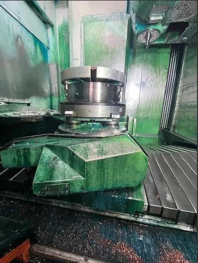 Used 2012 Mazak Integrex i-500V 5 Axis with 2 Pallet Changer, 80 Station ATC, HPC 1000 PSI, Full 4th Rotary, Probing