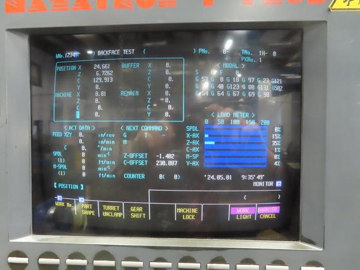 Used 1998 Mazak Integrex 35Y/1500