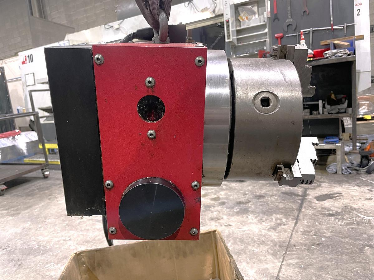 Used 2005 Haas HRT210 with Tailstock, Brush Type