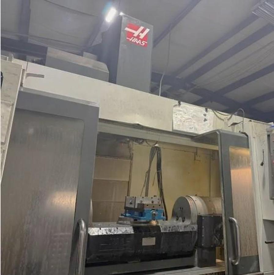 Used 2014 Haas VF6/40 TR with 1000 PSI HPC Thru Spindle, TR-310 Trunnion, 8100 RPM, 2 Spd Geared, Removable Trunnion