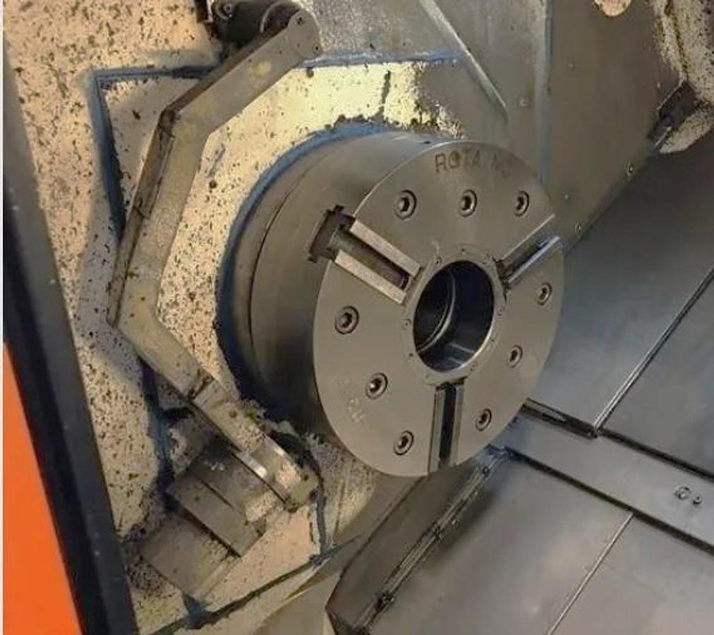 Used 2012 Mazak Nexus QTN 450-II/1000 with 6.5" Bar Capacity, Chip Conveyor, Tailstock, Toolsetter, 40" centers, 50 HP