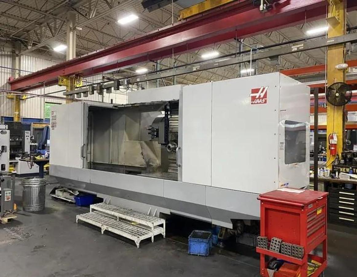 Used 2005 Haas EC-3000 3 Axis Horizontal Machining Center with Coolant Thru Spindle, 30 ATC, Geared Head, 6000 RPM, CAT 50