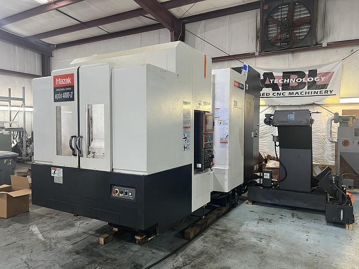 Used 2008 Mazak Nexus HCN 4000-II HMC with Full 4th Axis, Hi Pressure Coolant Thru Spindle, Tool & Part Probes