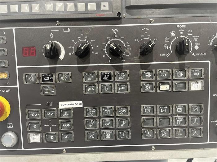 Used 2012 Momentum MVL-12 CNC VTL with milling, delivered new in 2018