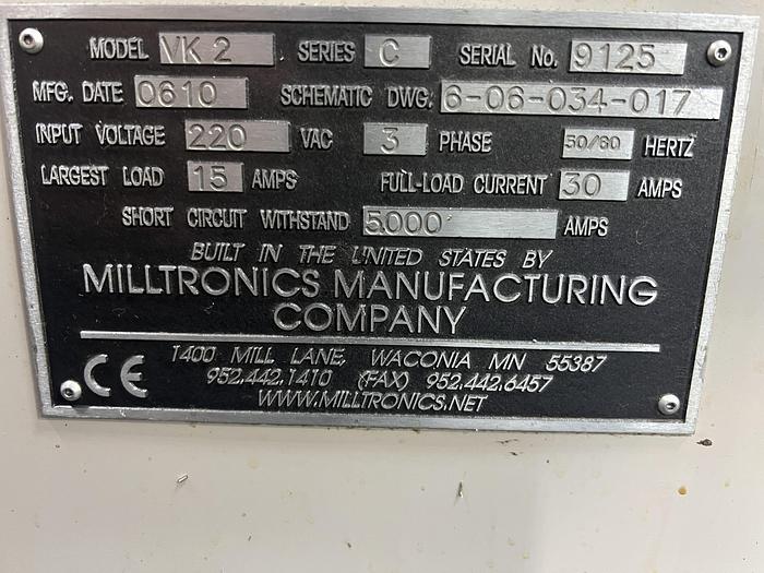 Used 2006 Milltronics Partner VK2